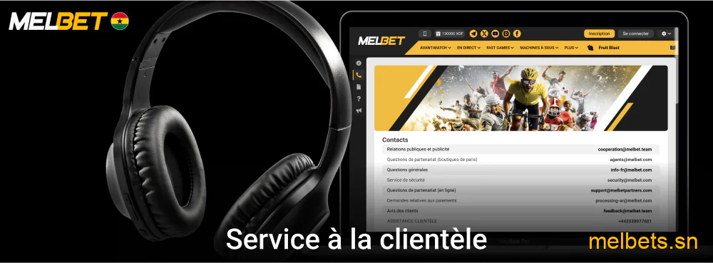 Assistance 24/7 pour les joueurs Melbet