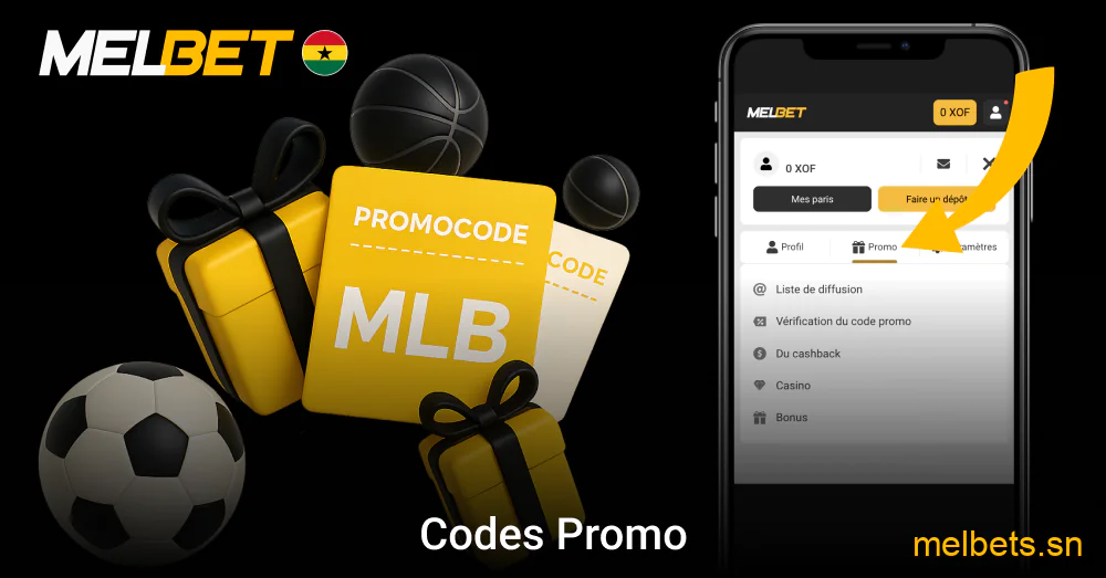 Codes promo Melbet pour bonus mobile