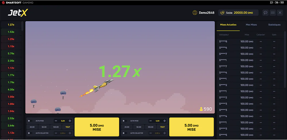 Jetx Demo