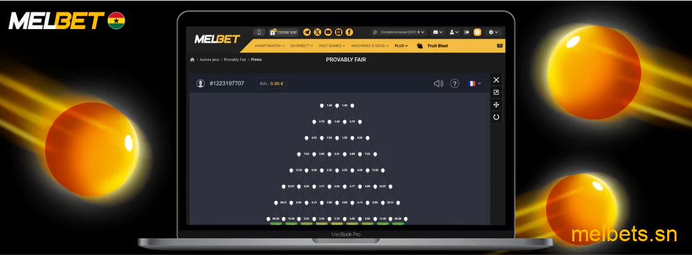 Plinko Melbet gains jusqu’à 500 000