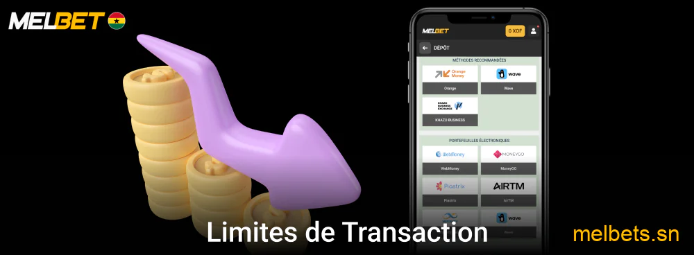 Limites Transaction Melbet Méthodes Paiement