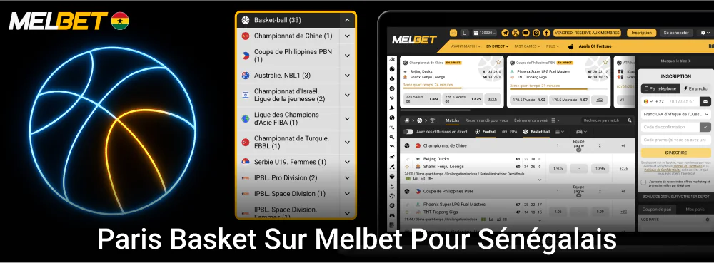 Paris Basket Sur Melbet Pour Sénégalais