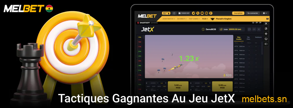 Stratégies gagnantes pour JetX sur Melbet