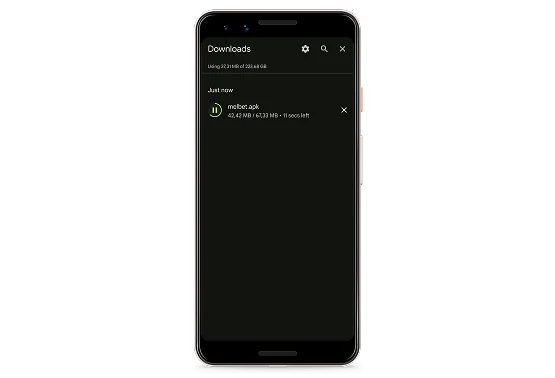 Trouver fichier APK Melbet